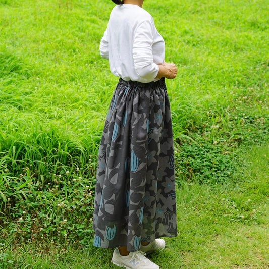 ロングスカート スターフルーツ_シルエット