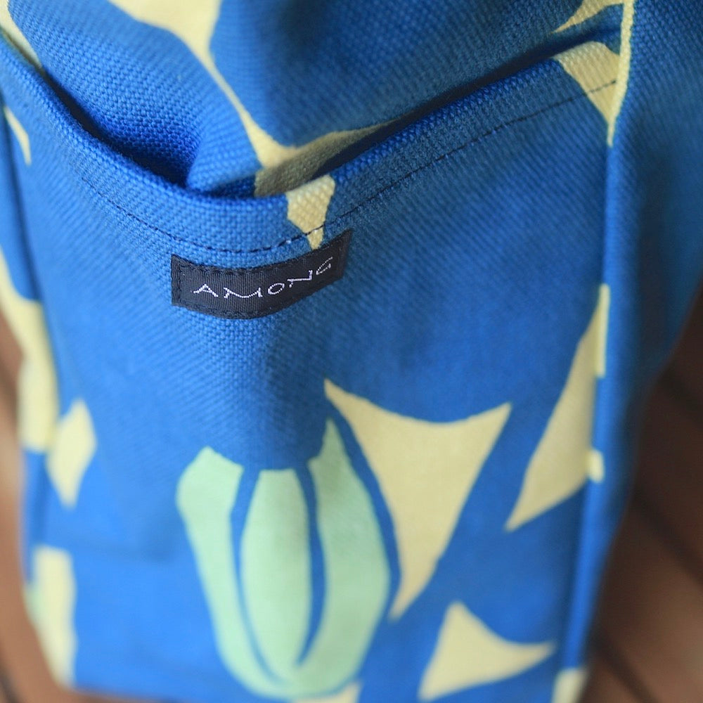 Shoulder tote "Starfruit" gift_star pattern