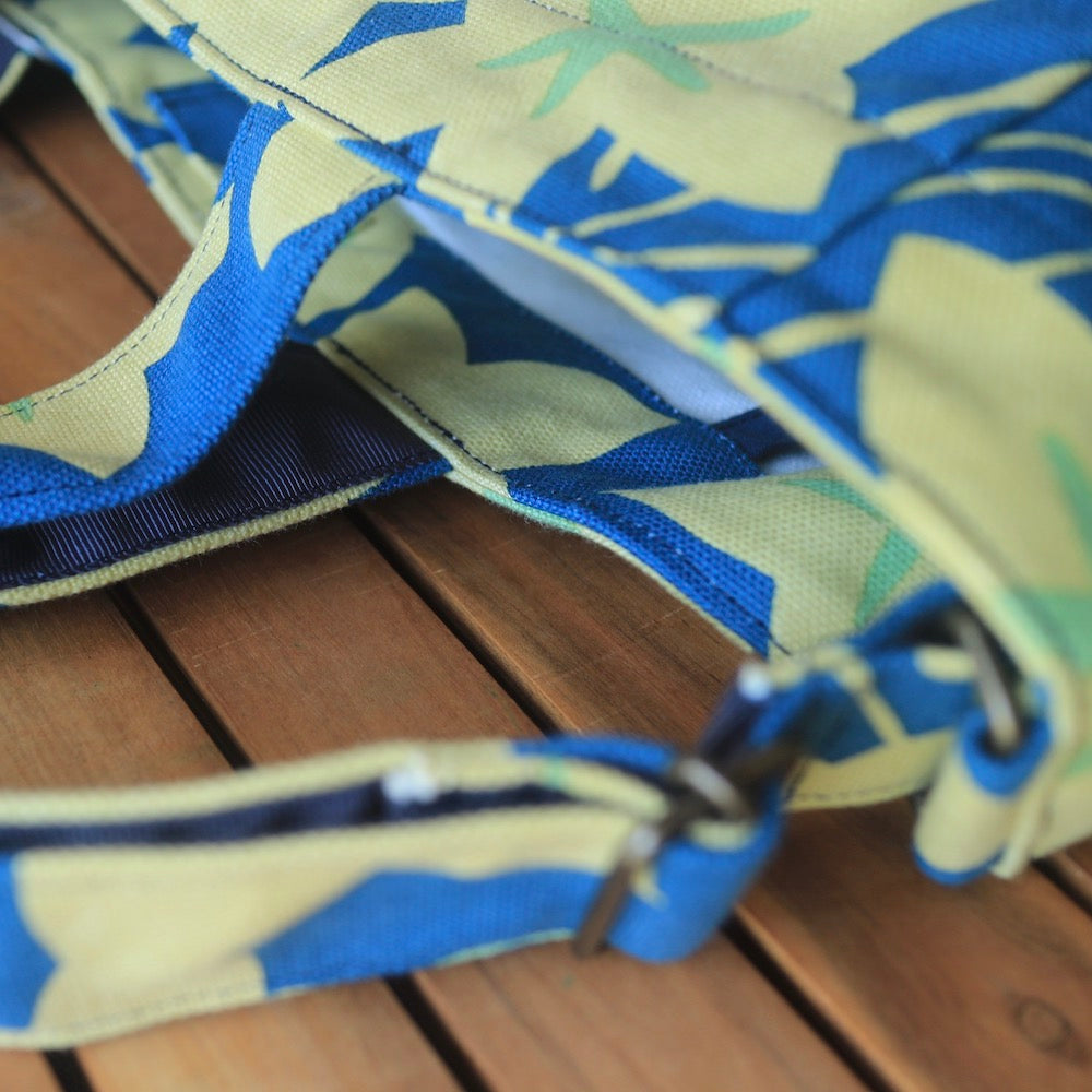 Shoulder tote "Starfruit" gift_star pattern