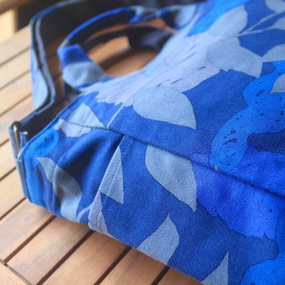 Shoulder tote "Starfruit" gift_star pattern