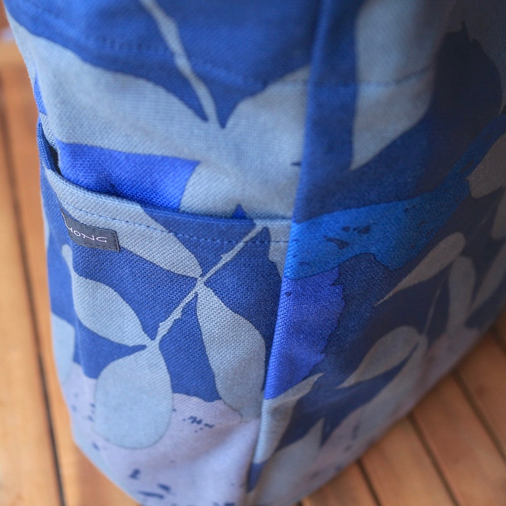 Shoulder tote "Starfruit" gift_star pattern