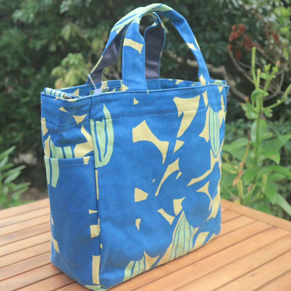 Shoulder tote "Starfruit" gift_star pattern