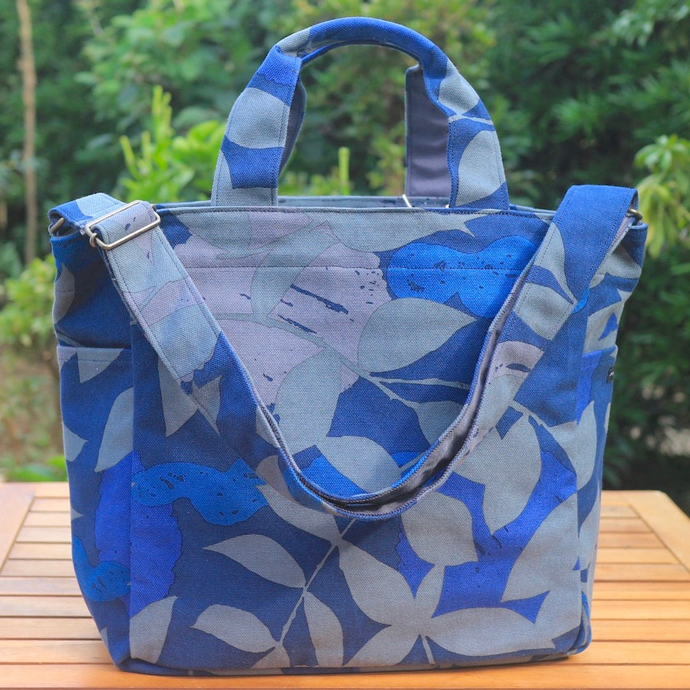 Shoulder tote "Starfruit" gift_star pattern