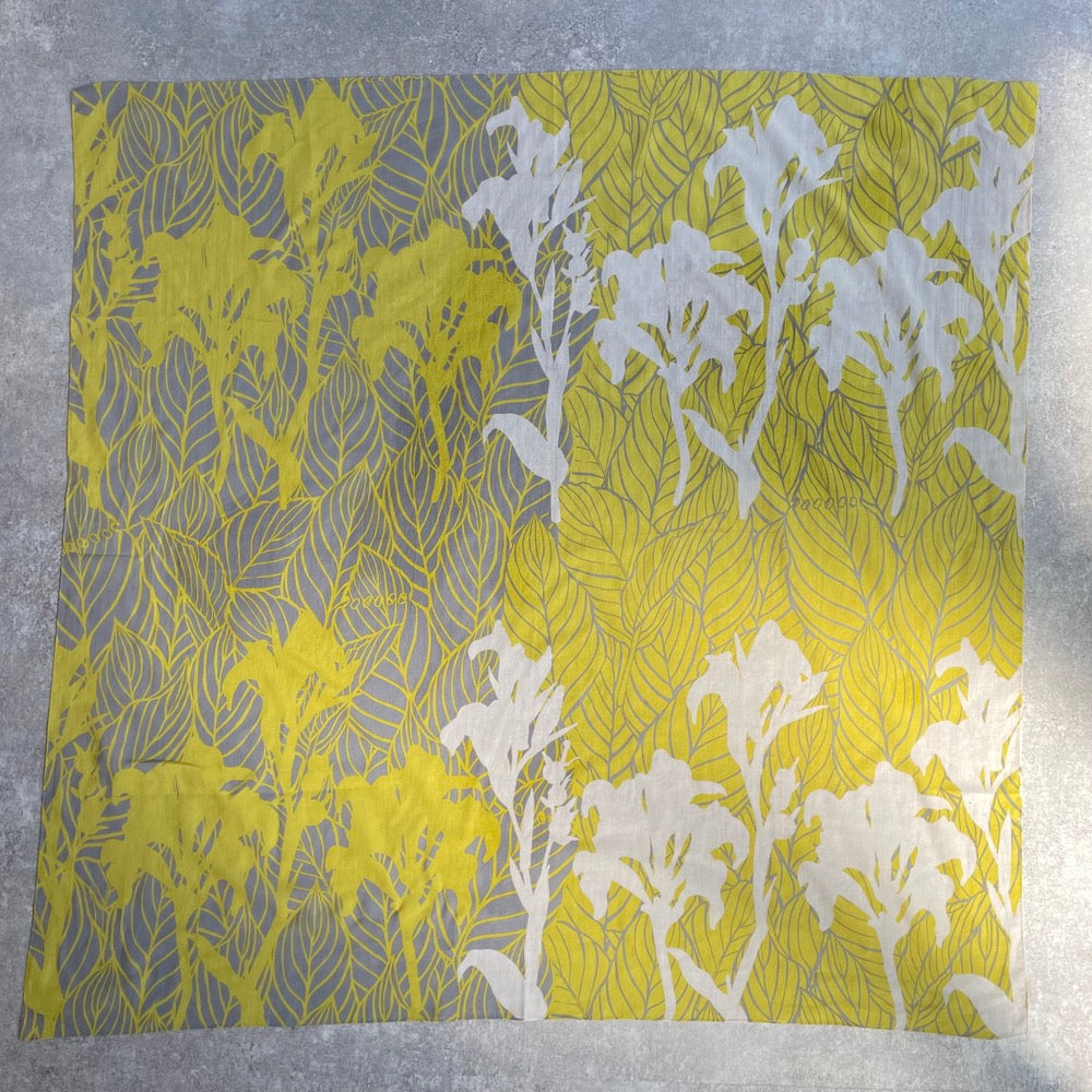 LAST1 スカーフ「カンナ」陽射し(コットンシフォン100%)