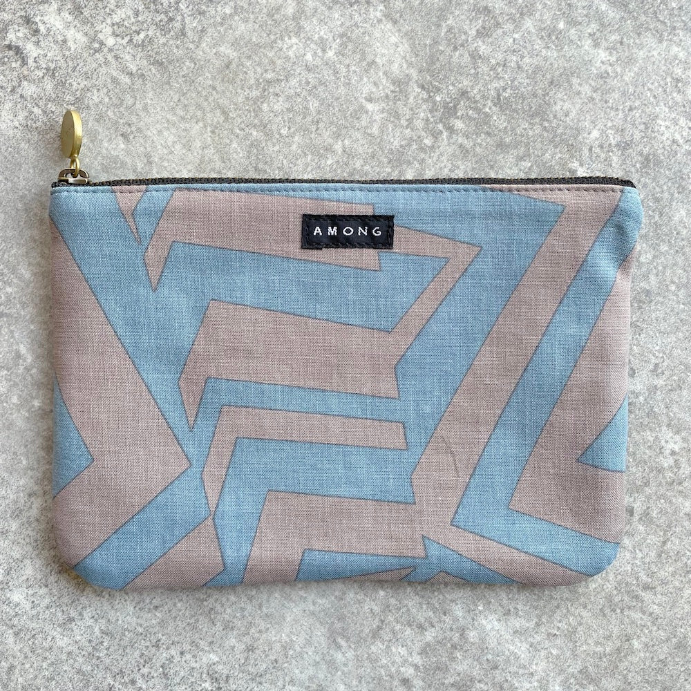 ポーチ 「ミチ」ととのえよう(幾何学柄)1