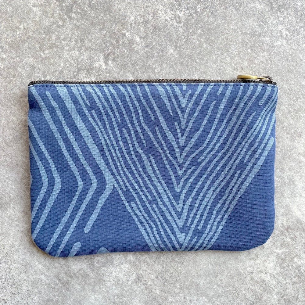 ポーチ 「ミチ」落ち着こう(ひし柄)