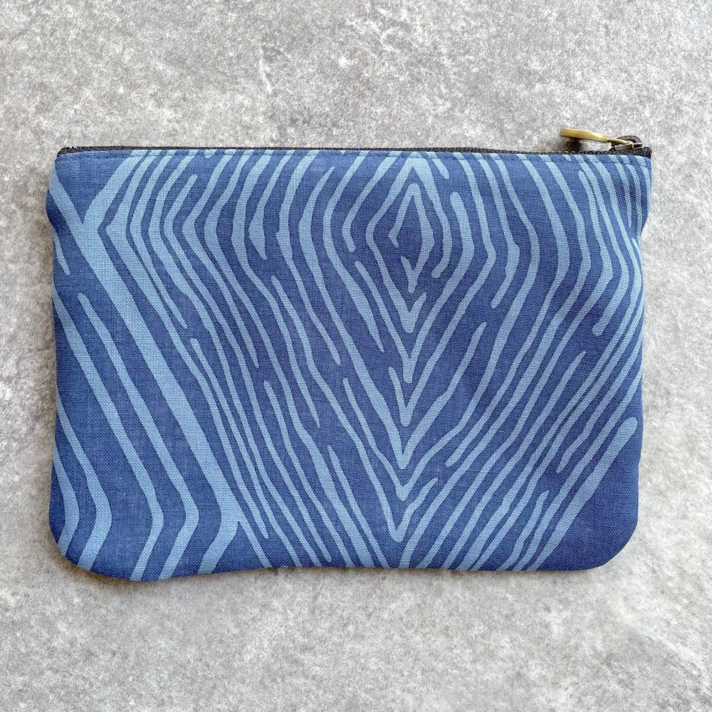 ポーチ 「ミチ」落ち着こう(ひし柄)2