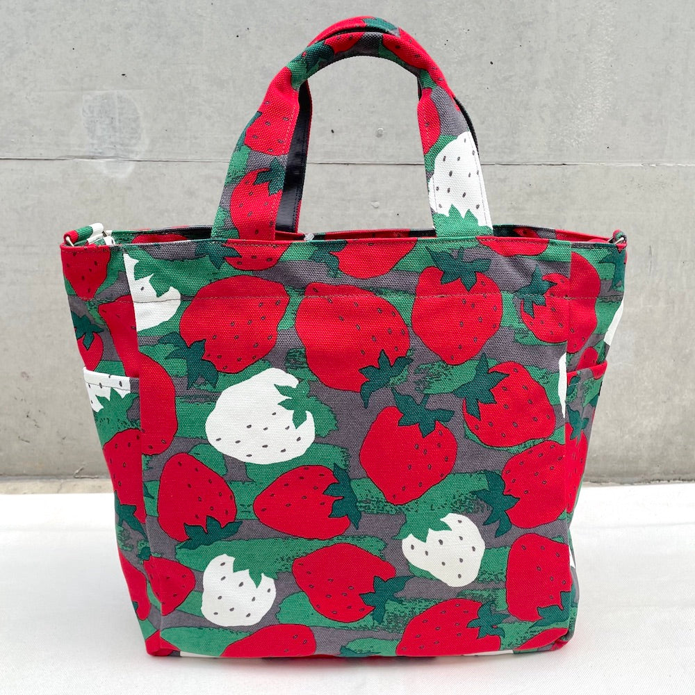 Shoulder tote bag "Ichigo Ichie(One life, one encounter)" Reunion_Large grain