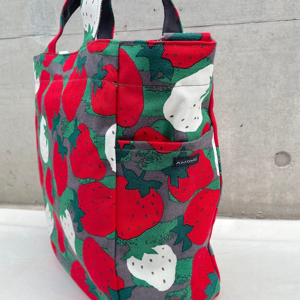 Shoulder tote bag "Ichigo Ichie(One life, one encounter)" Reunion_Large grain