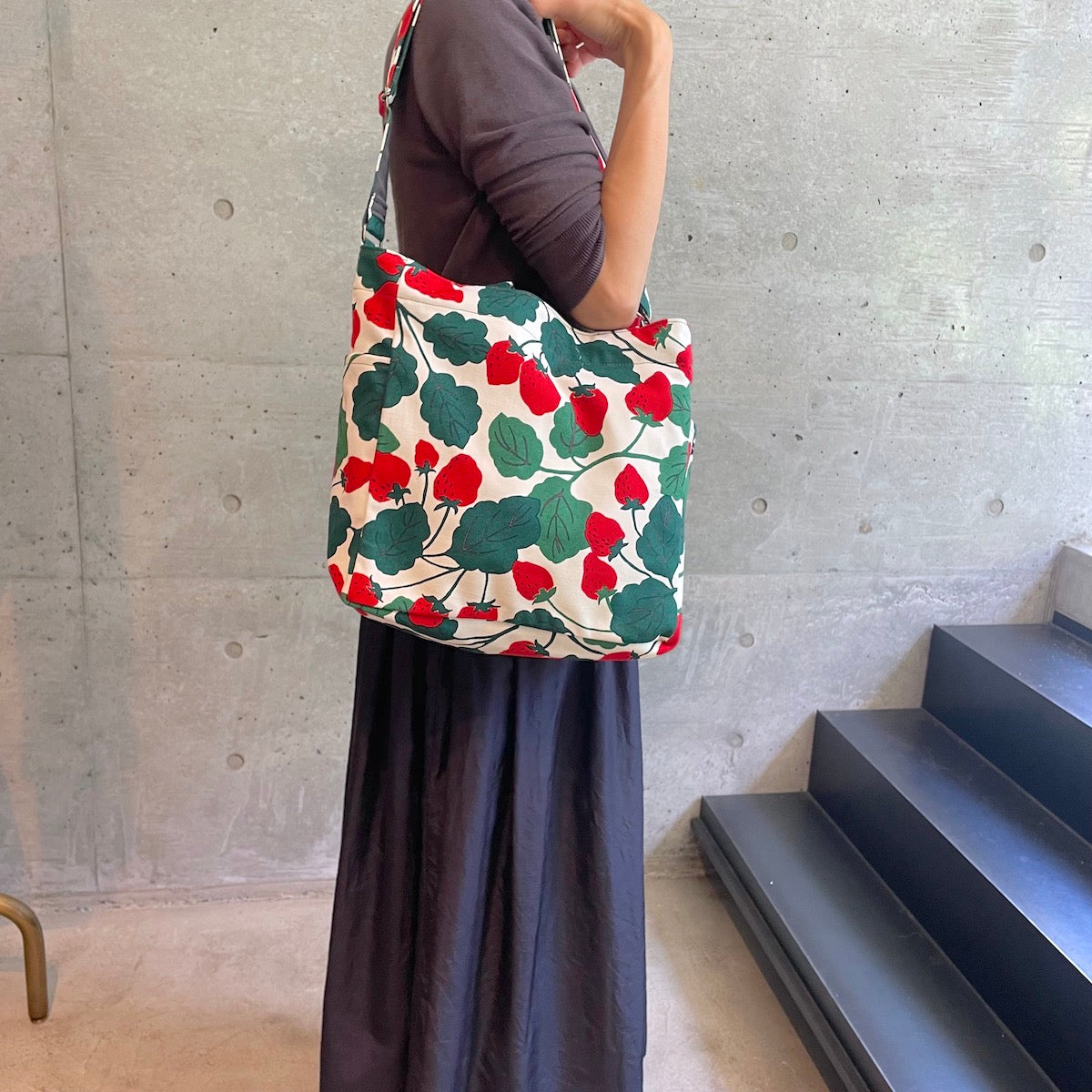 ショルダートート「一期一会」再会_小粒