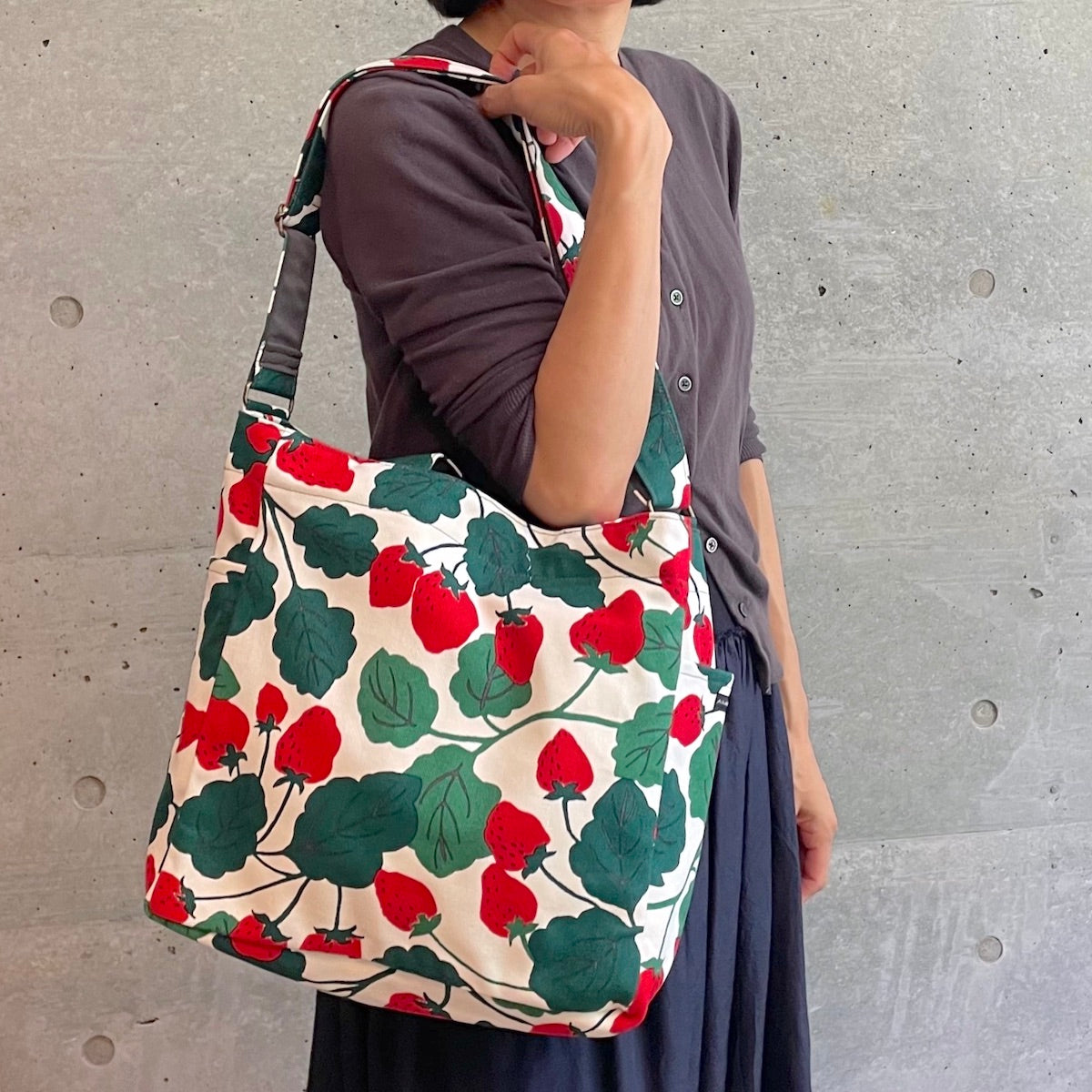 ショルダートート「一期一会」再会_小粒