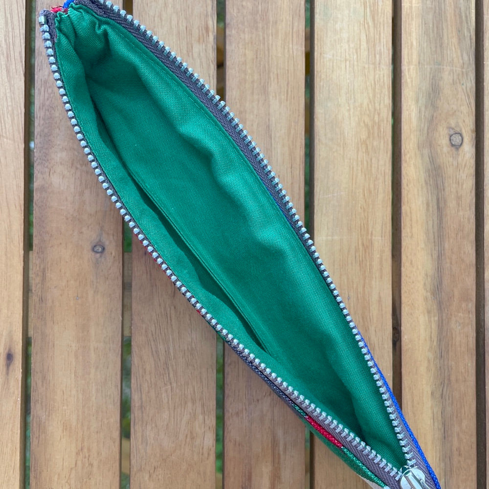 Pen case slim "Peach chestnut three years persimmon eight years" departure 4