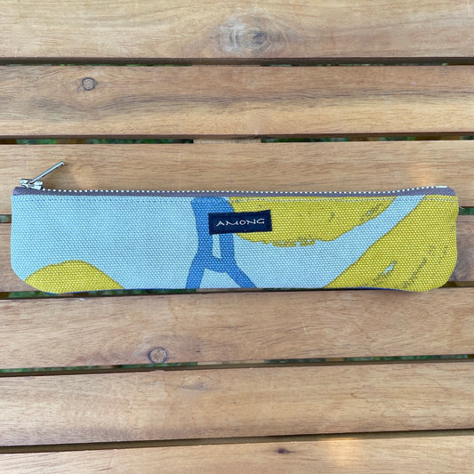 ペンケーススリム「バナナ」木陰_3