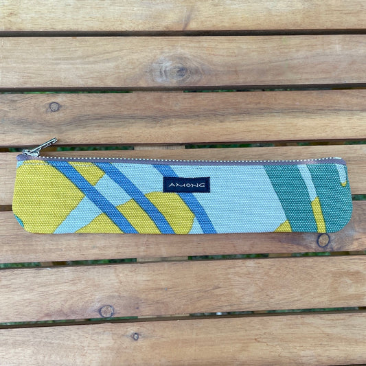 ペンケーススリム「バナナ」木陰_2