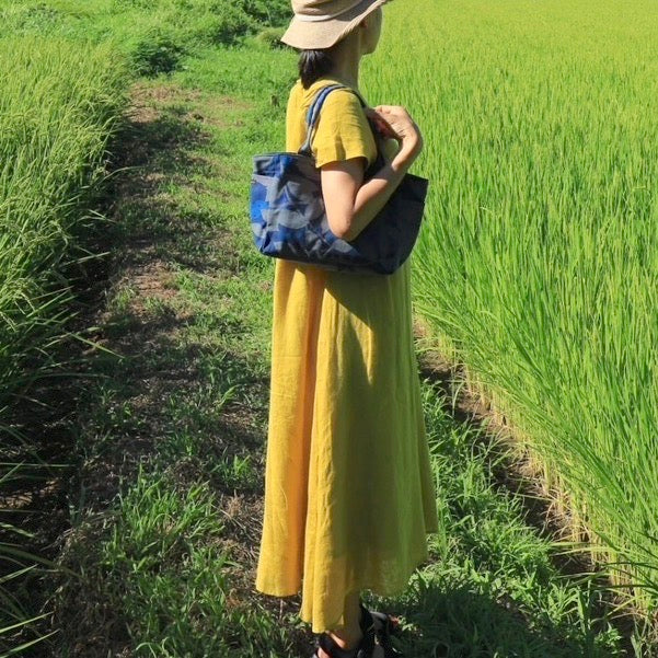 【入荷待ち】トート(サイドポケットS) テンキ_夜空_葉