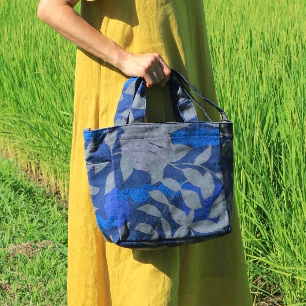 Shoulder tote "Starfruit" gift_star pattern