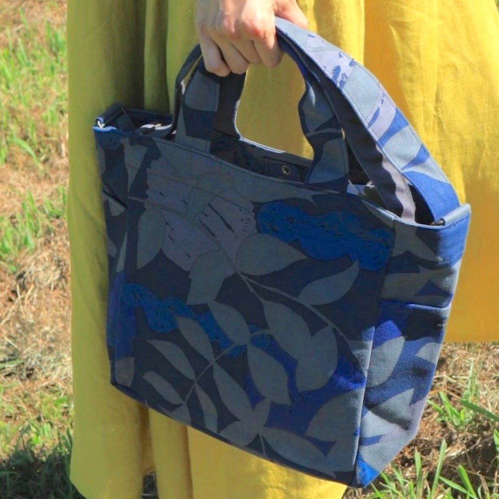 Shoulder tote "Starfruit" gift_star pattern