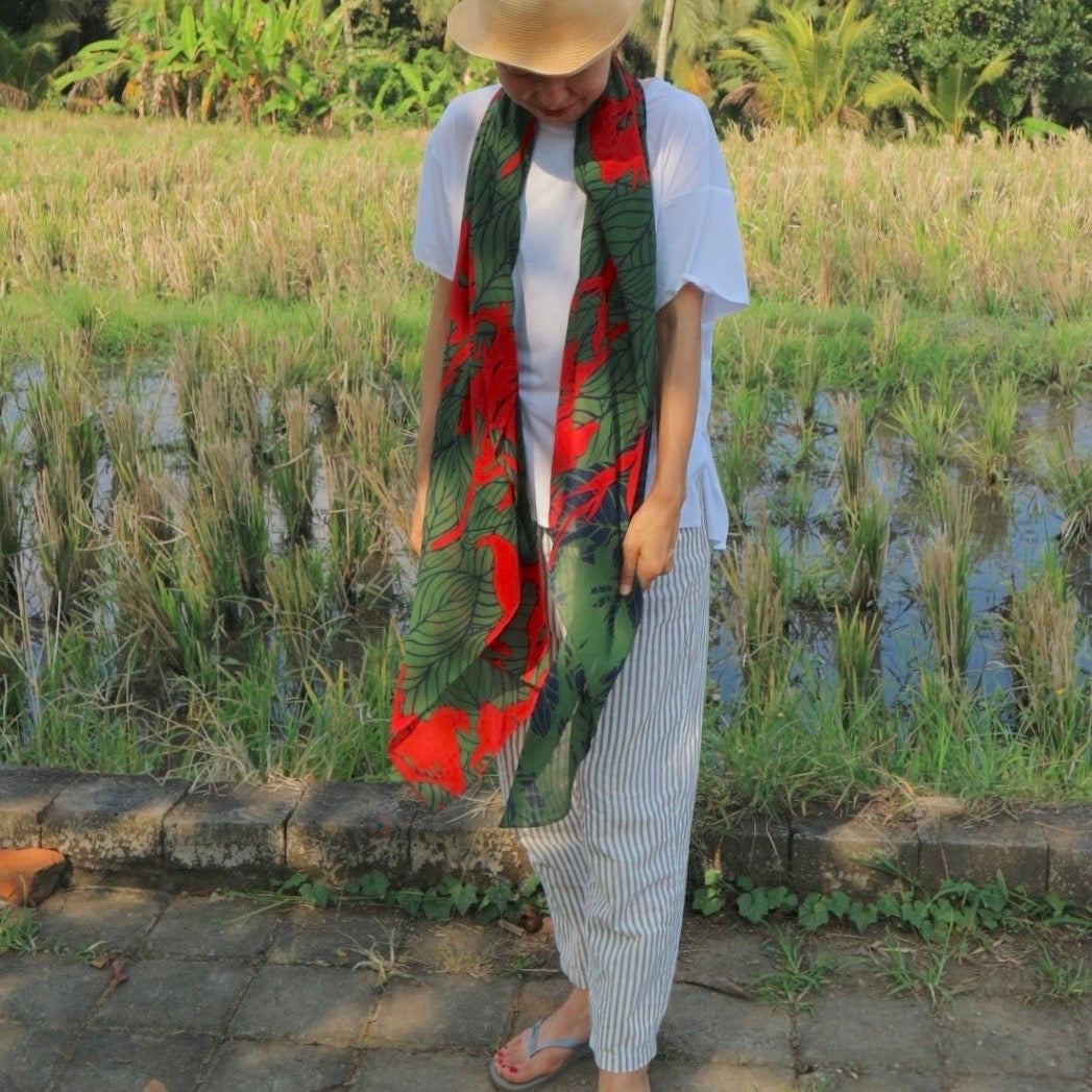 Stole “Kanna” desired (100% cotton)