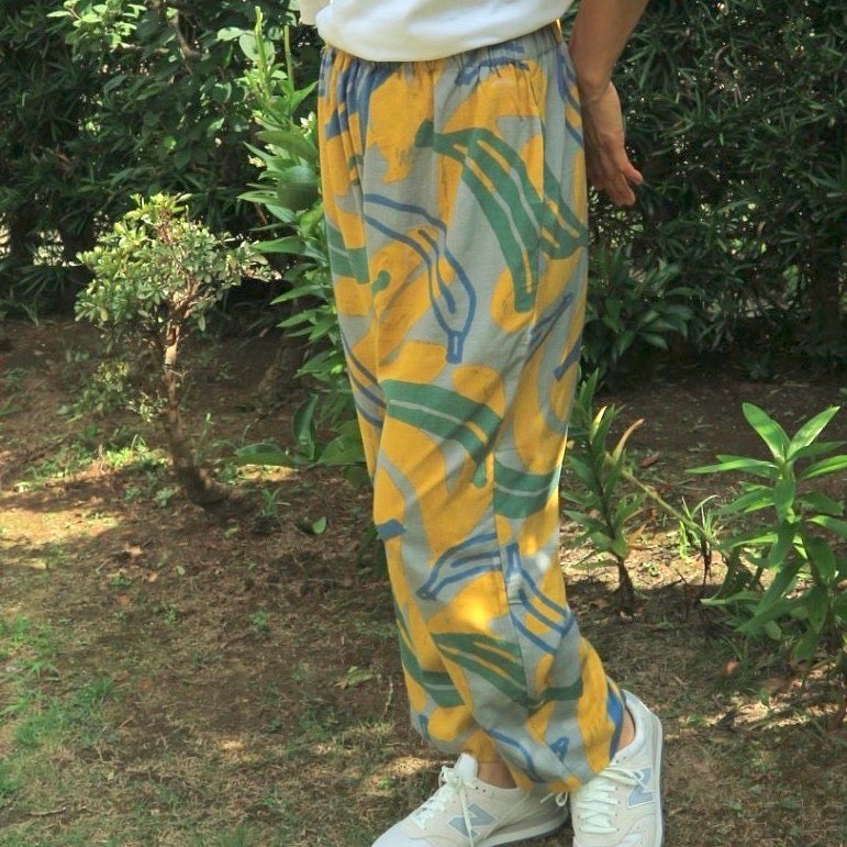 LAST1 パンツ「バナナ」木陰_果実