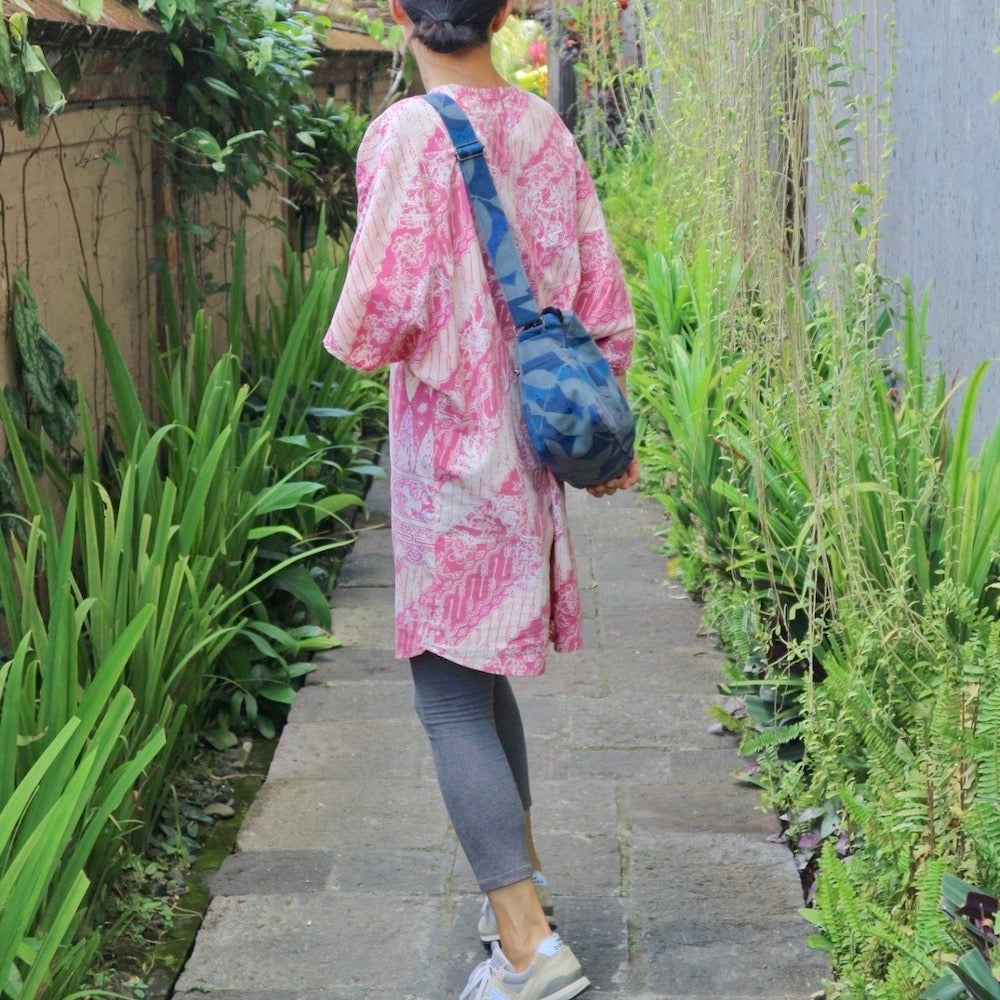 Shoulder bag "Starfruit" gift_wooden handle