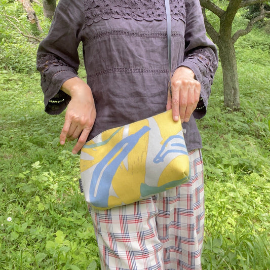 ミニショルダー 「バナナ」木陰_果実