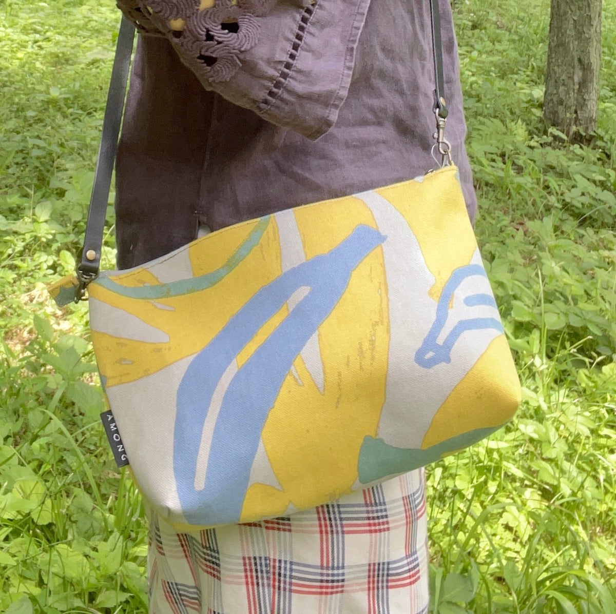 ミニショルダー 「バナナ」木陰_果実