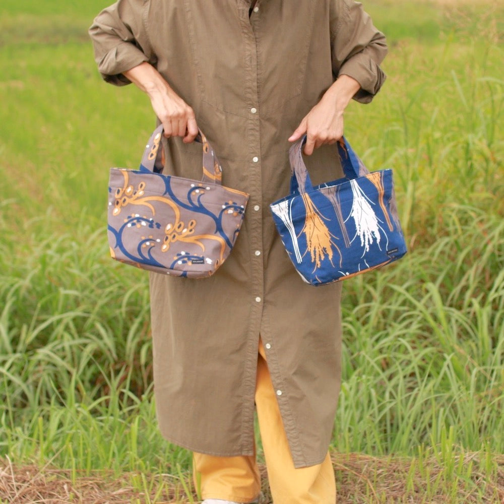 トート (S)「イネ」オイシイネ!_田んぼ(ブラウン)