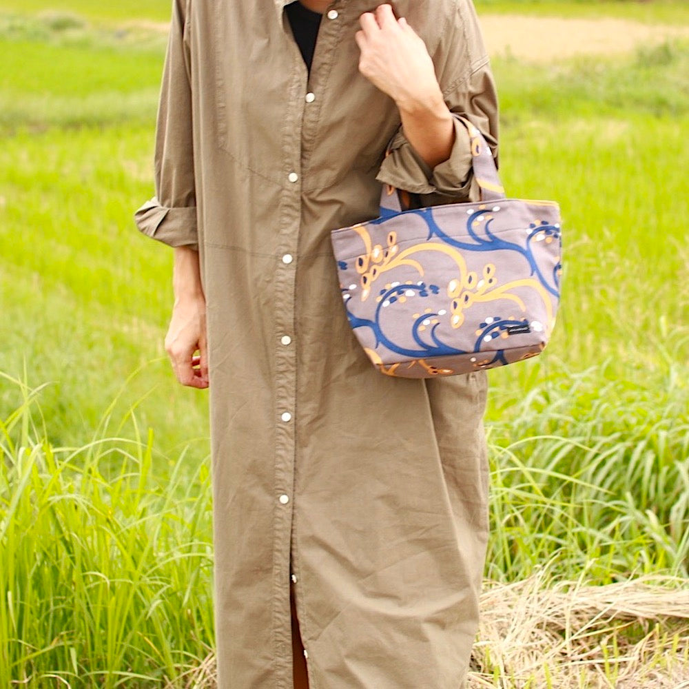 トート (S)「イネ」オイシイネ!_田んぼ(ブラウン)