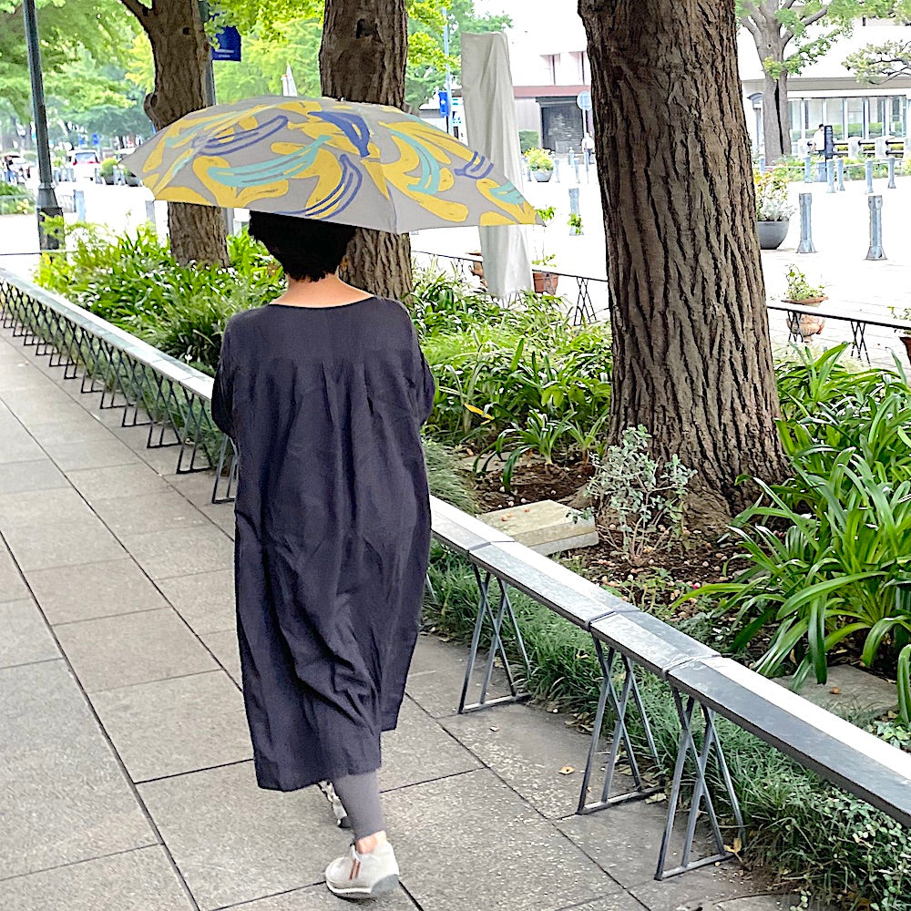 折り畳み傘「バナナ」木陰_果実