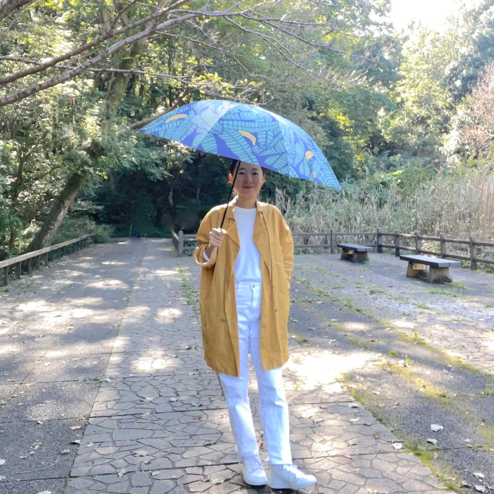 長傘「バナナ」木陰