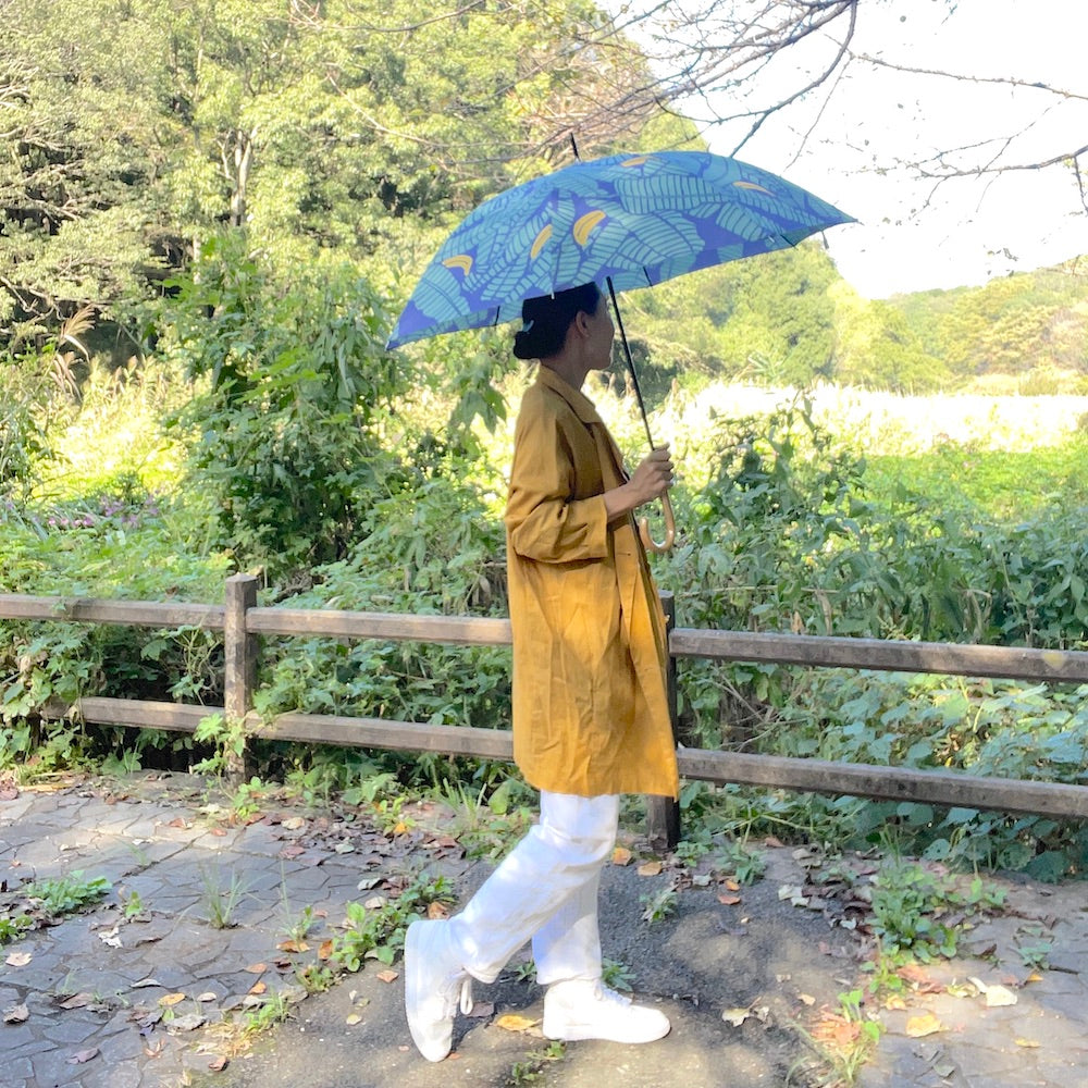 長傘「バナナ」木陰