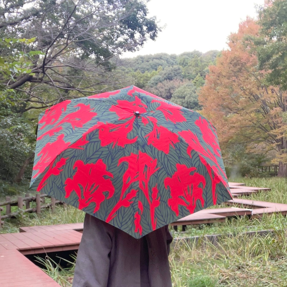 Folding umbrella "Kanna" desired_red