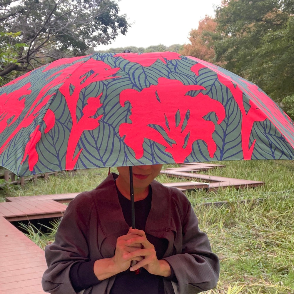 Folding umbrella "Kanna" desired_red