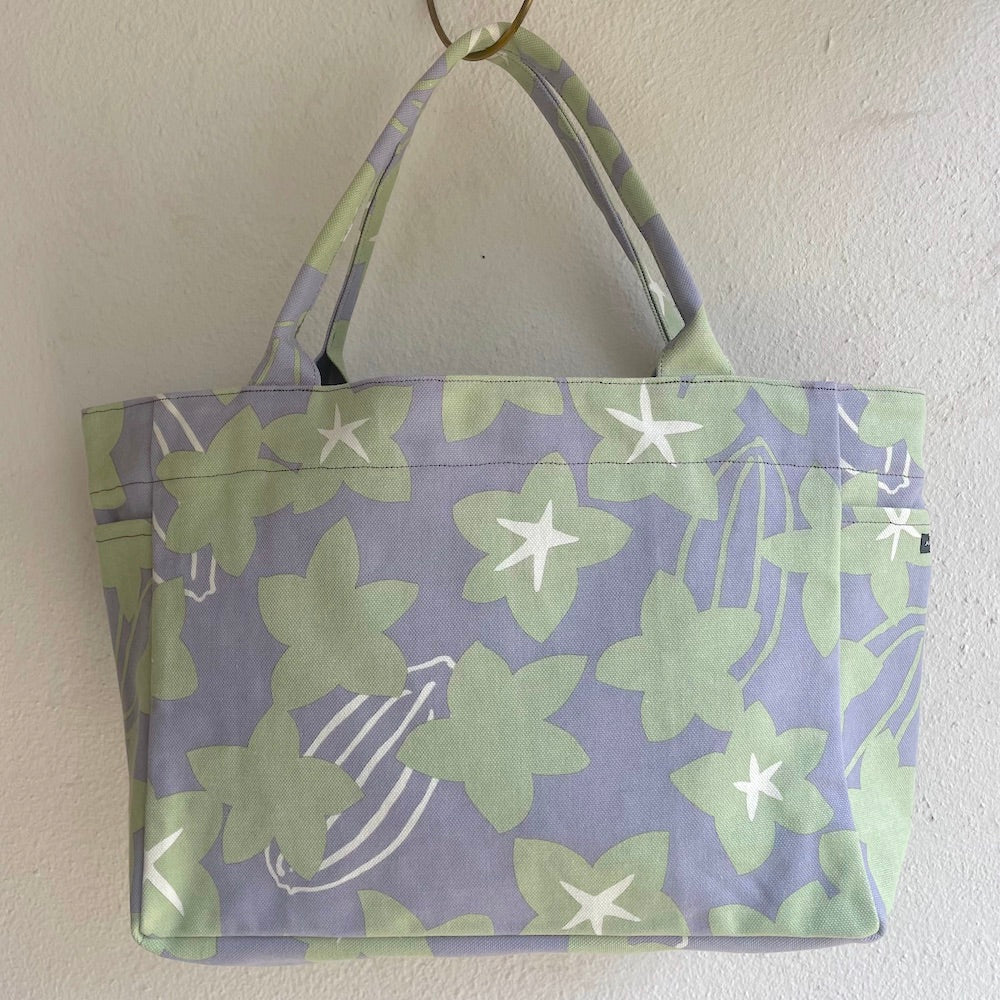 トート (M・サイドポケット付)「スターフルーツ」ギフト_星柄