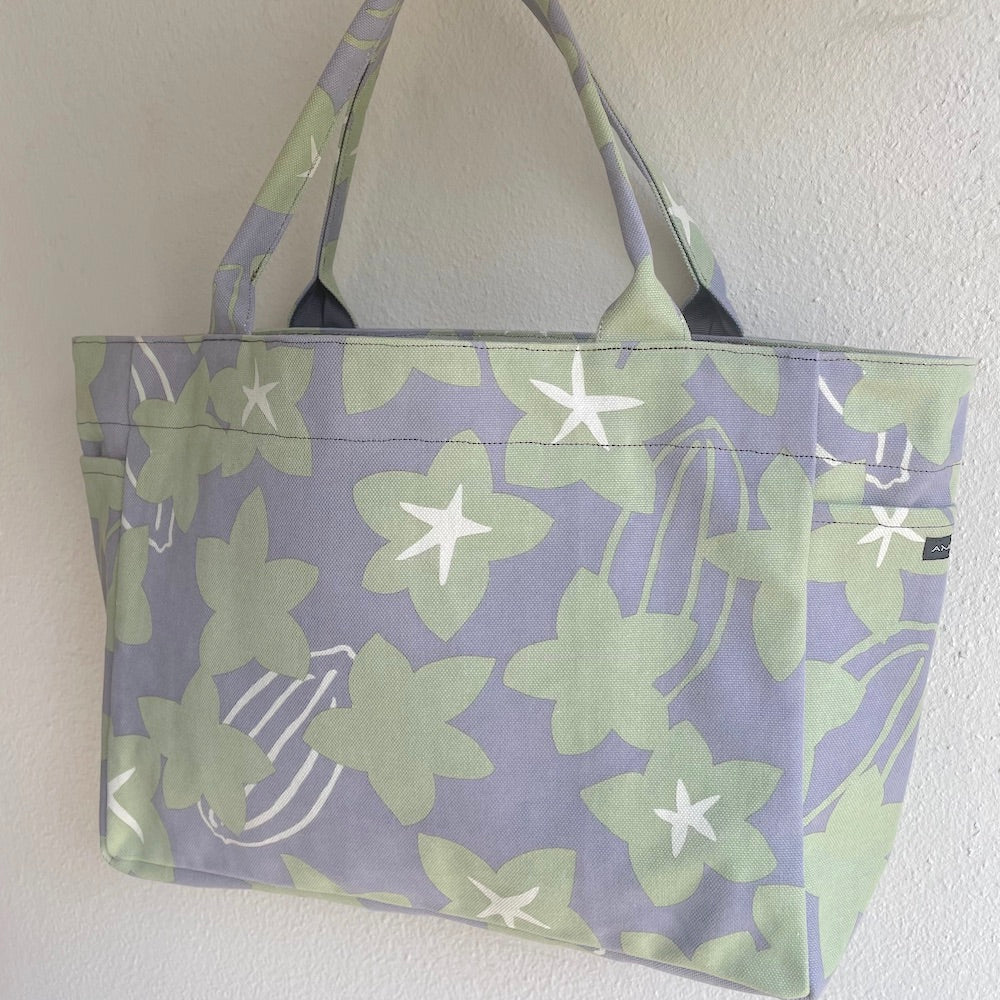 トート (M・サイドポケット付)「スターフルーツ」ギフト_星柄