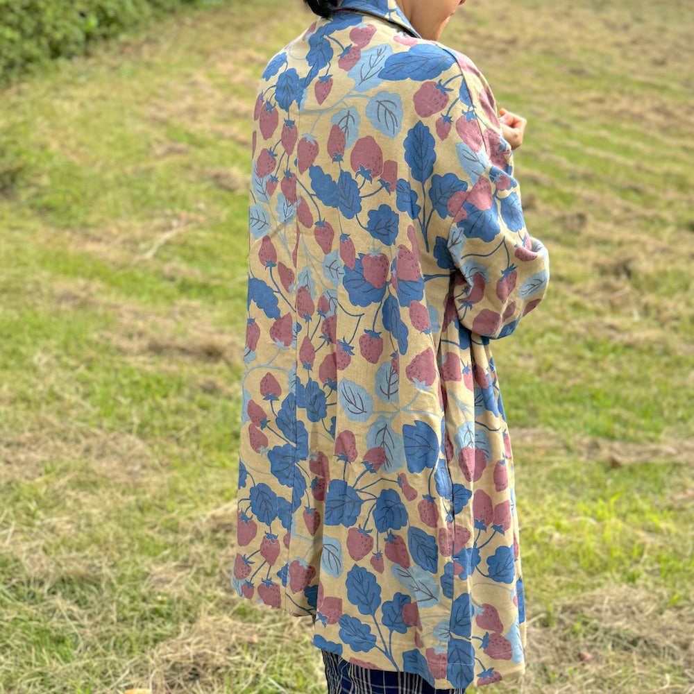 LAST1リネンコート「一期一会」やすらぎ_小粒