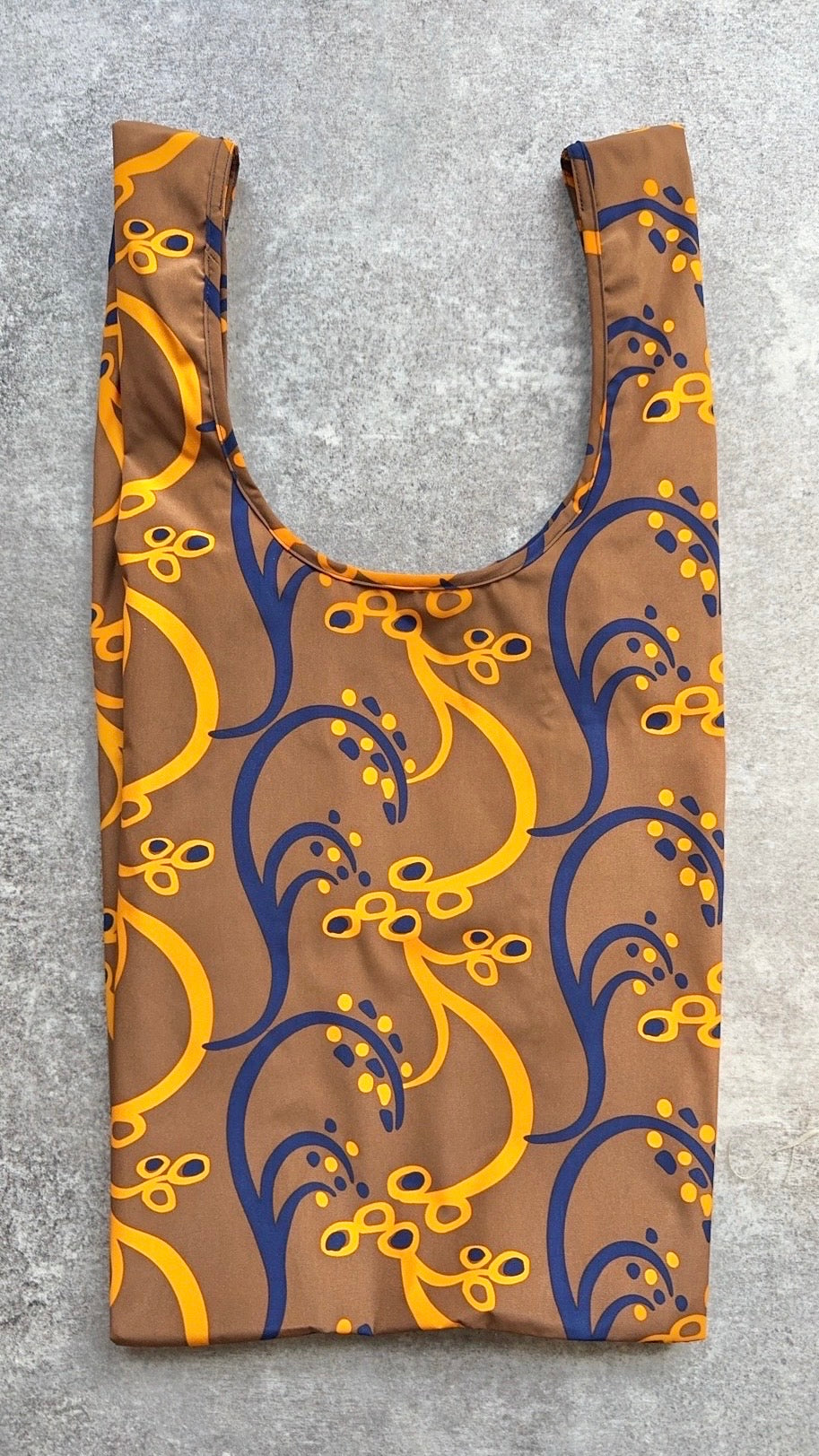 マルシェバッグ「イネ」オイシイネ!_ブラウン