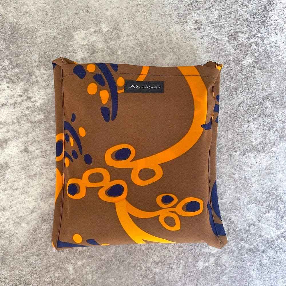 マルシェバッグ「イネ」オイシイネ!_ブラウン