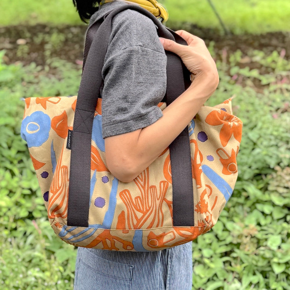 ボストンバッグ「スパイス」ハーモニー_キャメル