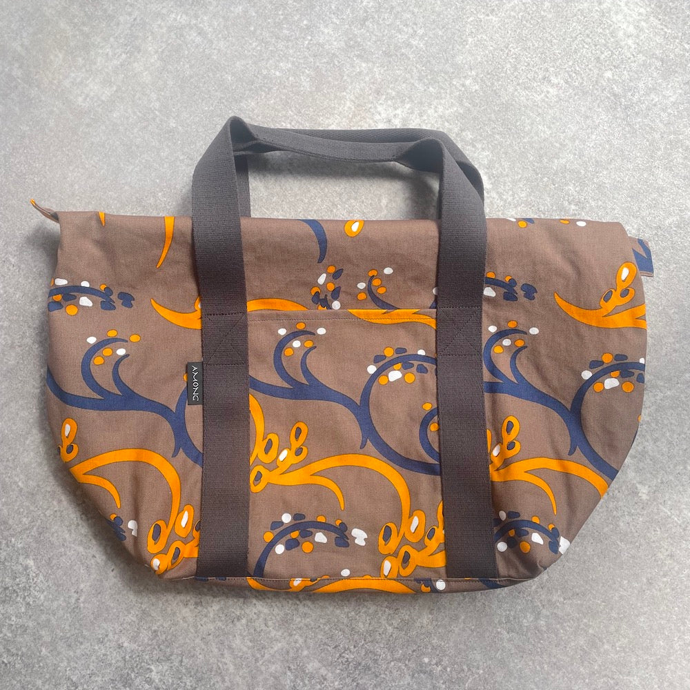 ボストンバッグ「イネ」オイシイネ!_ブラウン