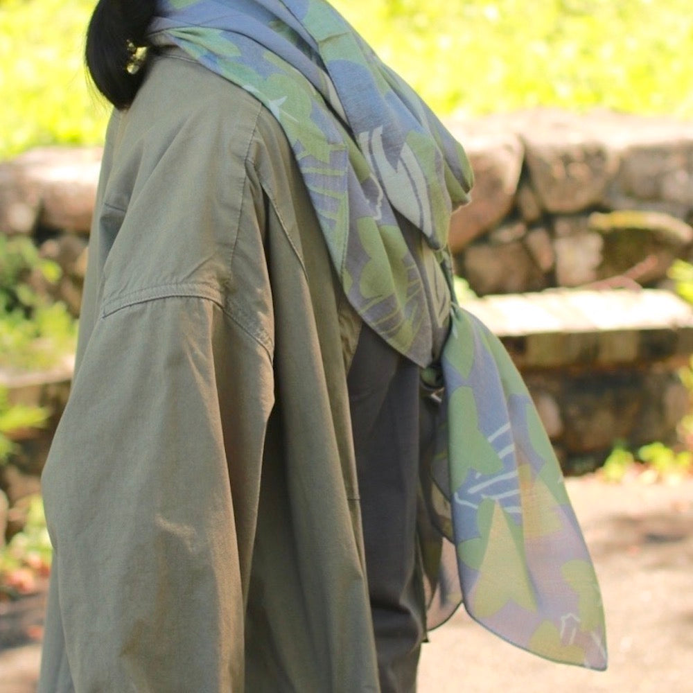 LAST1・ストール「スターフルーツ」ギフト(シルク40% レーヨン60%)