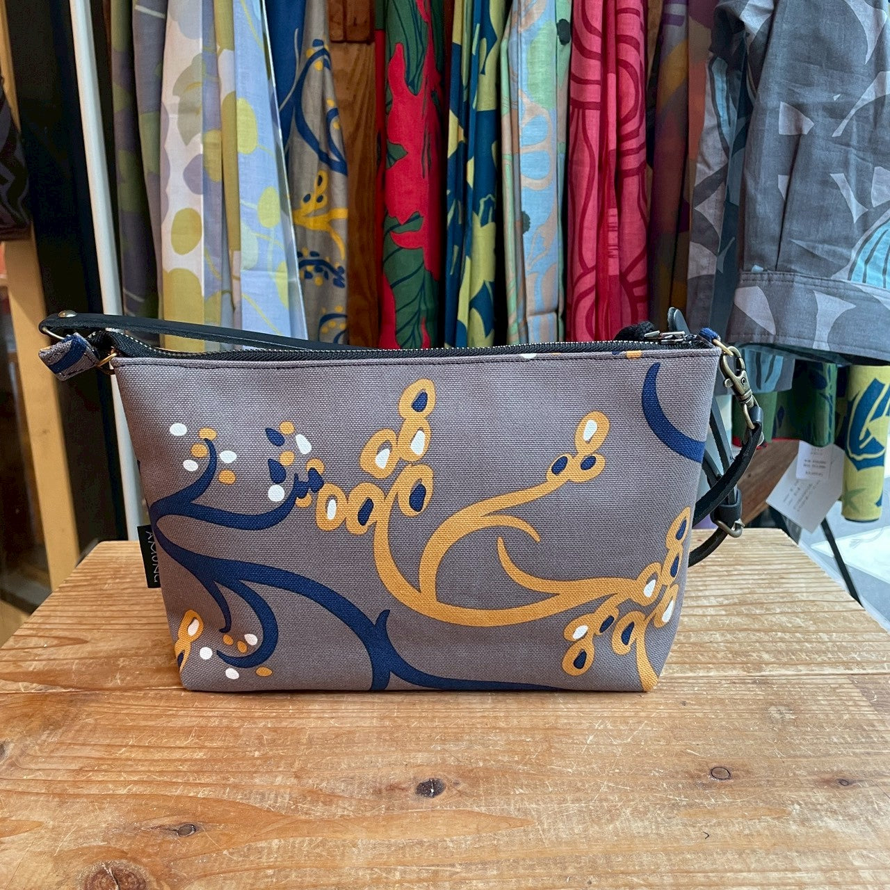 ミニショルダー 「イネ」オイシイネ!_田んぼ(ブラウン)