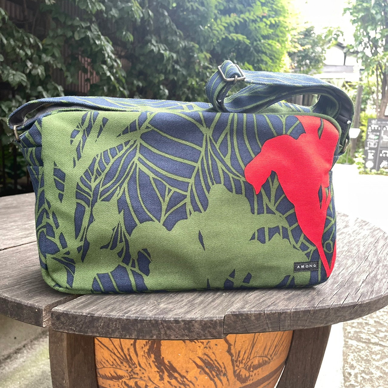 Shoulder bag “Kanna” desired_green