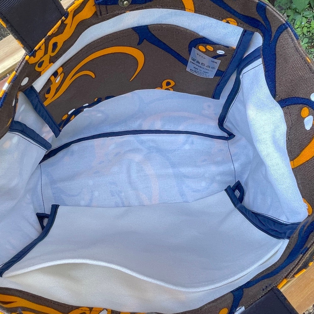 ショルダートート 「イネ」オイシイネ!_田んぼ(ブラウン)