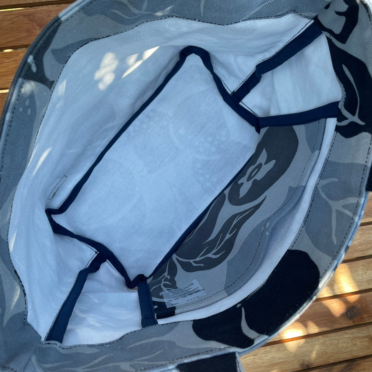 AMONG Sトート 桃栗三年柿八年 濃淡 淡い 日本製 綿コットン100% トートバッグ 果実柄 ボタニカル