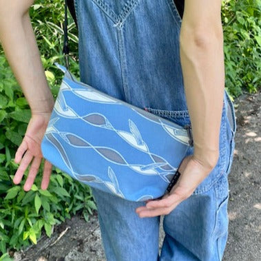 ミニショルダー 「水を得た魚」Swim! ブルーベース