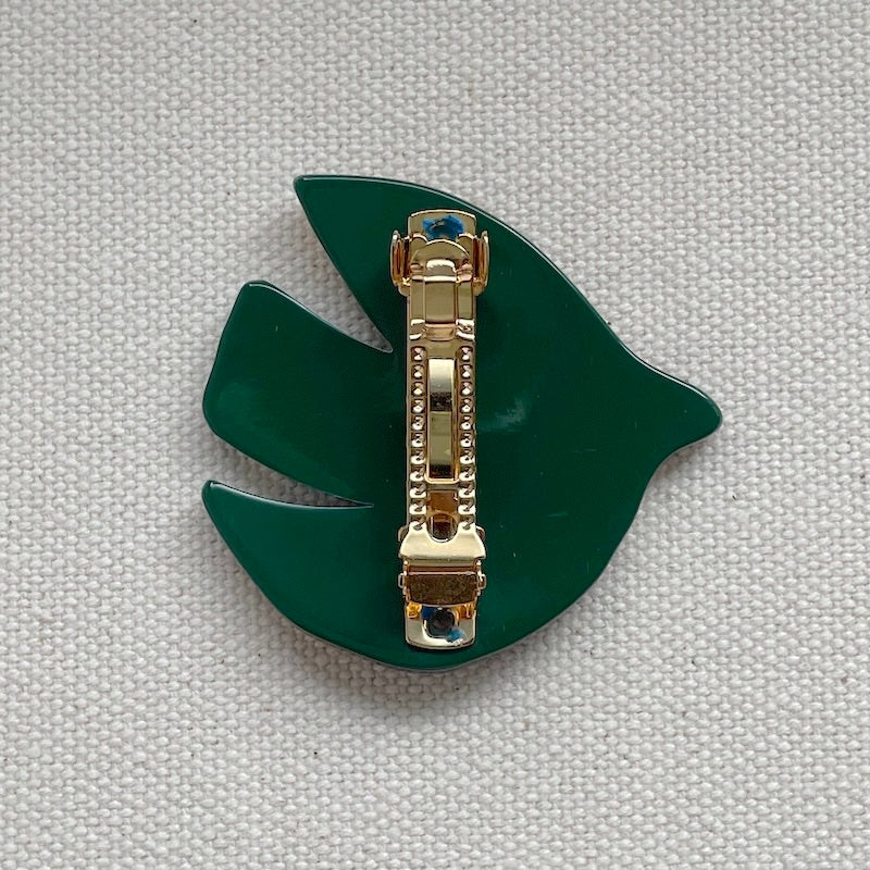 バレッタ「ヒヨドリ」4