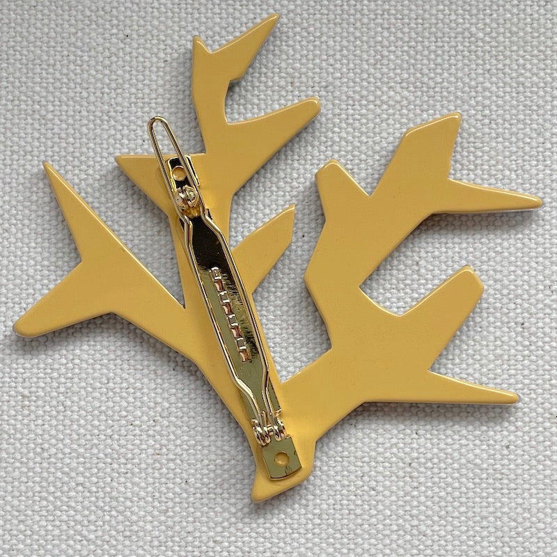 ヘアクリップ「サンゴ」6