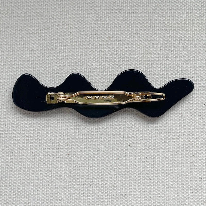 ヘアクリップ「波」1