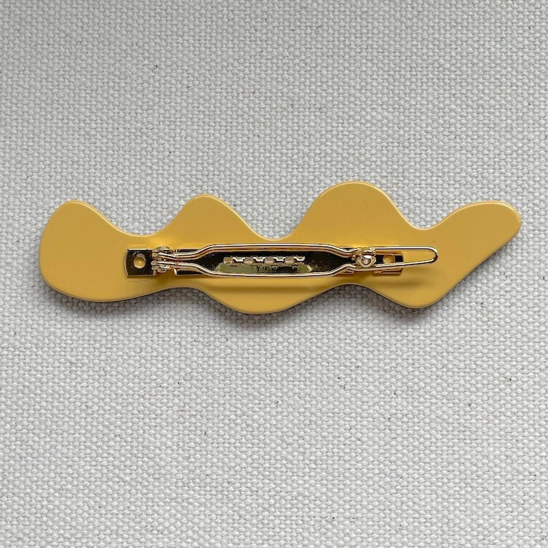 ヘアクリップ「波」4